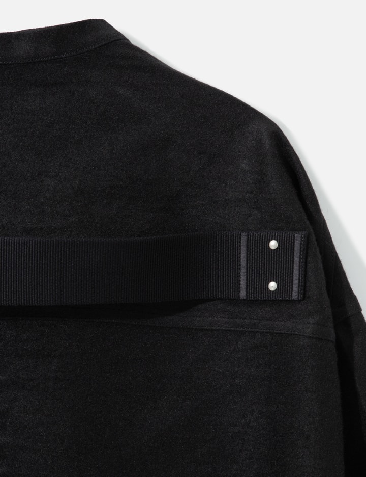 Rick Owens Concordian Shirt In Ramie Moleskin