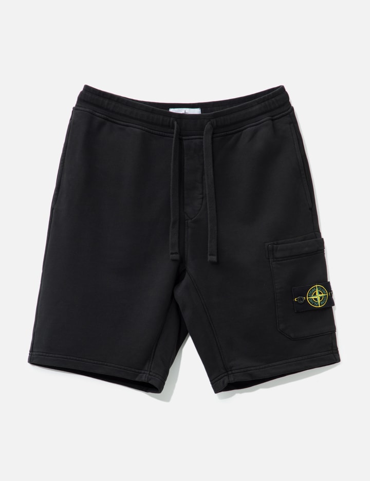 6200012 Organic Cotton Fleece Cargo Bermuda Shorts Placeholder Image