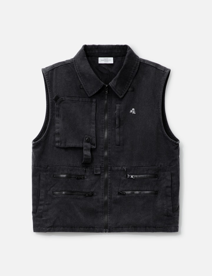 ZIP UP CARGO VEST Placeholder Image