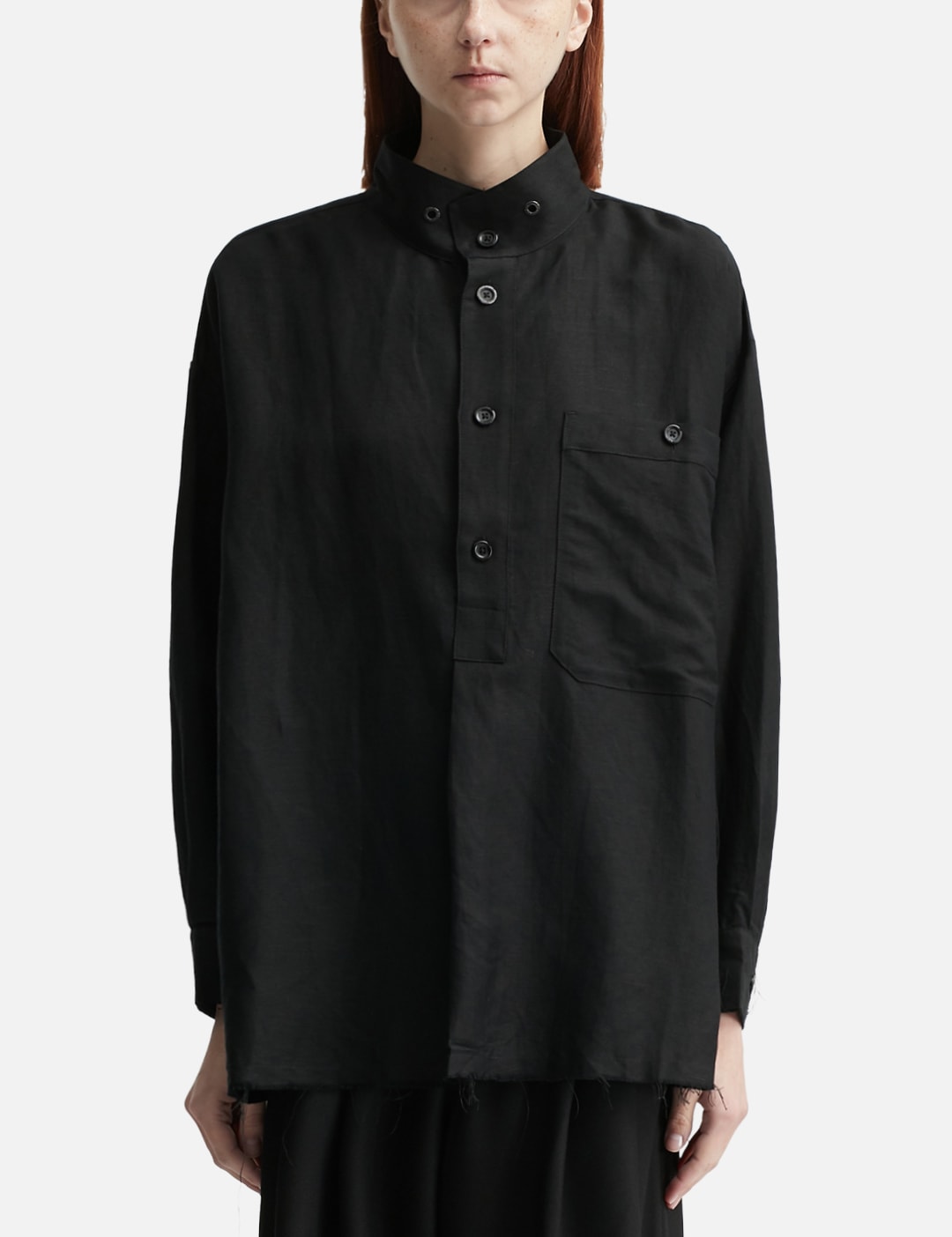 Acceptance Oversized Draped Shirt Acceptance Oversized Draped Shirt