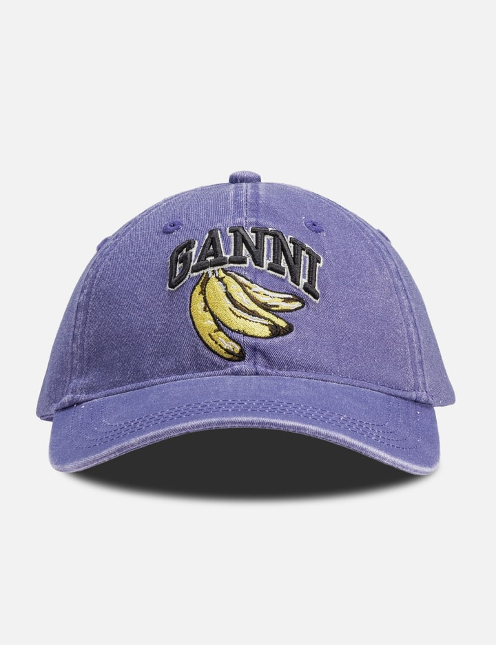 Ganni Washed Canvas Cap