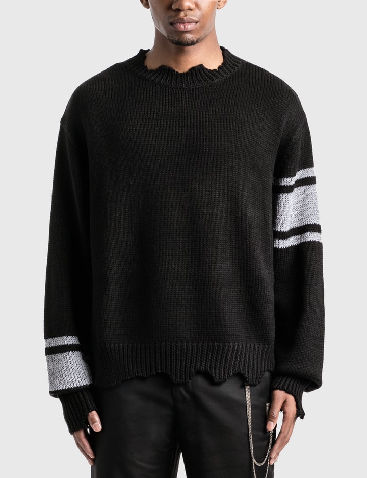 C2H4 C2H4® X Mastermind Japan Reflective Knit Sweater