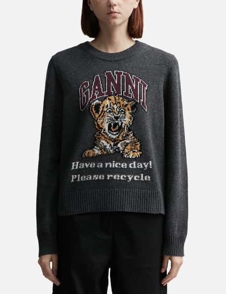 Ganni Graphic Tiger Pullover