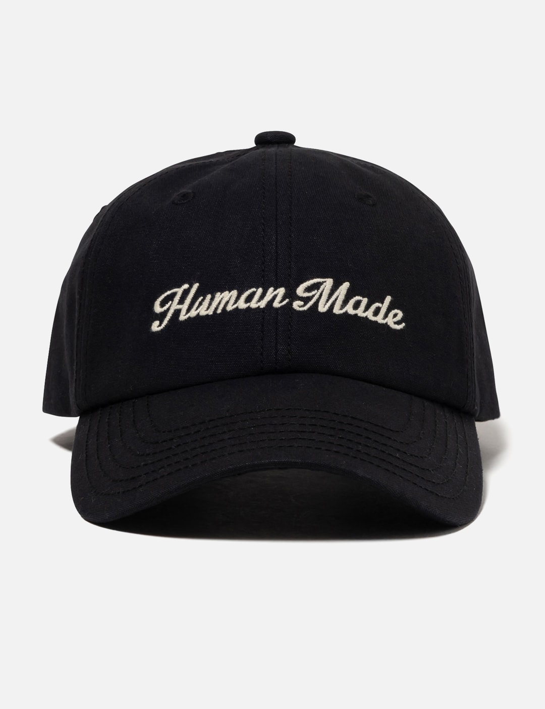 Human Made 6panel Canvas Cap In Black/黑色/블랙/ブラック