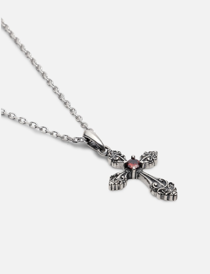 Oxidised Cross Pendant Necklace (HBX Exclusive) Placeholder Image