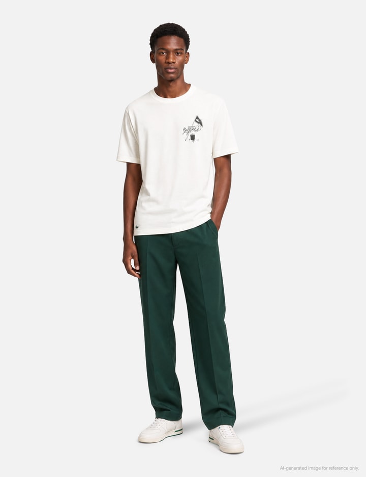 Lacoste Ultra Dry Printed Golf T-Shirt