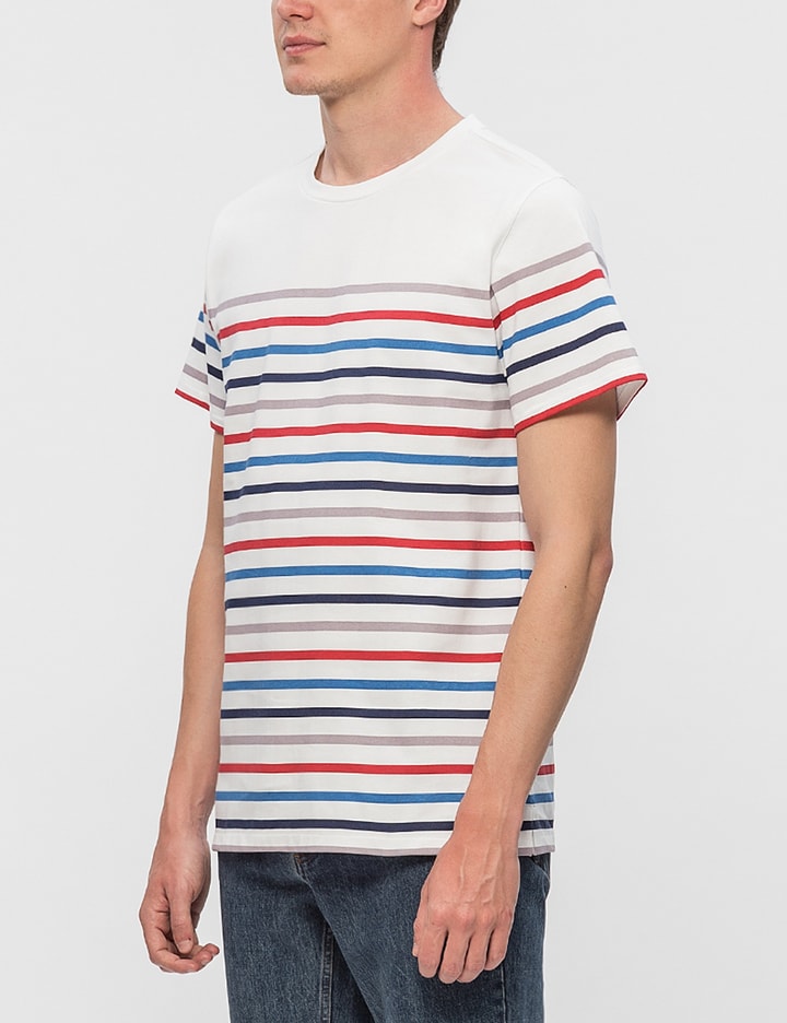 Thick Striped Regular S/S T-Shirt Placeholder Image