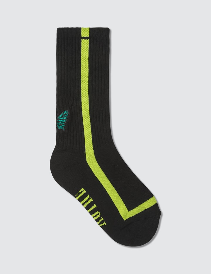 Butterfly Line Rib Socks Placeholder Image