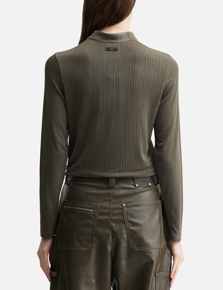 TEAM WANG design Reset Stand-Collar Top