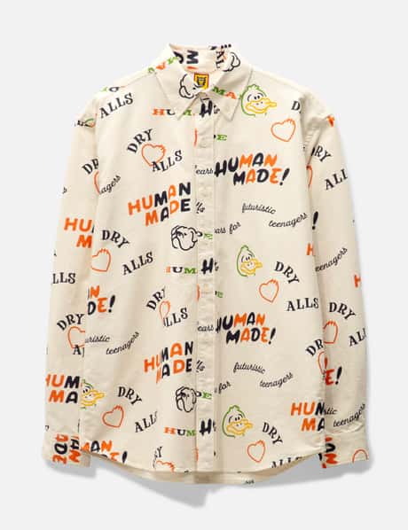 Human Made 프린트 버튼 다운 셔츠