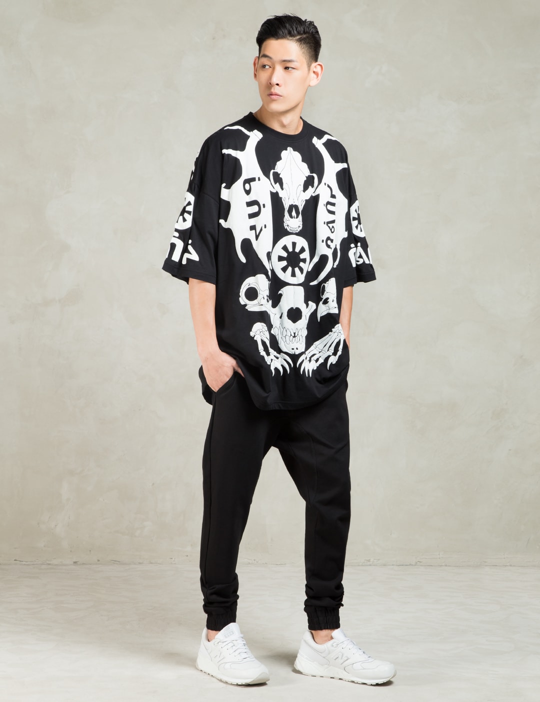 KTZ 92159fa14 Team Logo Crew - Black - Crew Neck