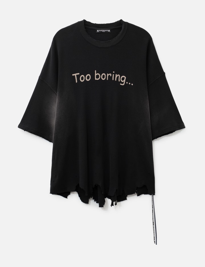 Mastermind World Boxy Vintage Waffle SS Tee