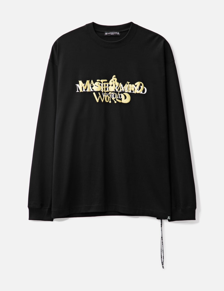 Oversized Word Skull Long Sleeve T-shirt Placeholder Image