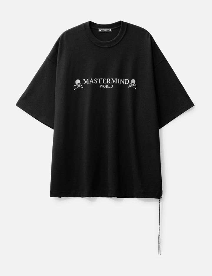 Mastermind Japan Embroiderish Oversized T-shirt In Black