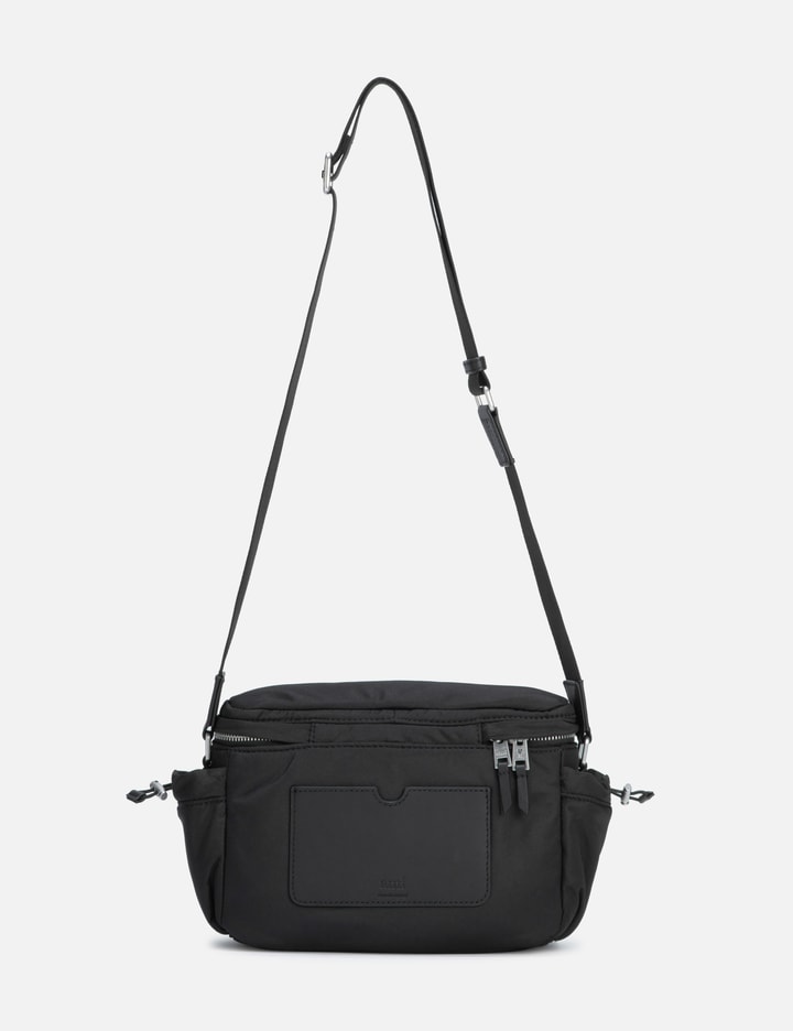 Ami Alexandre Mattiussi Adc Messenger Bag In Black