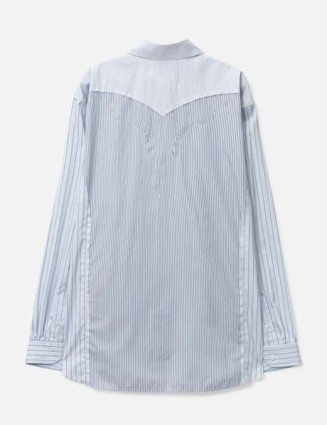 Maison Margiela - Stripe Yoke Shirt | HBX - Globally Curated 