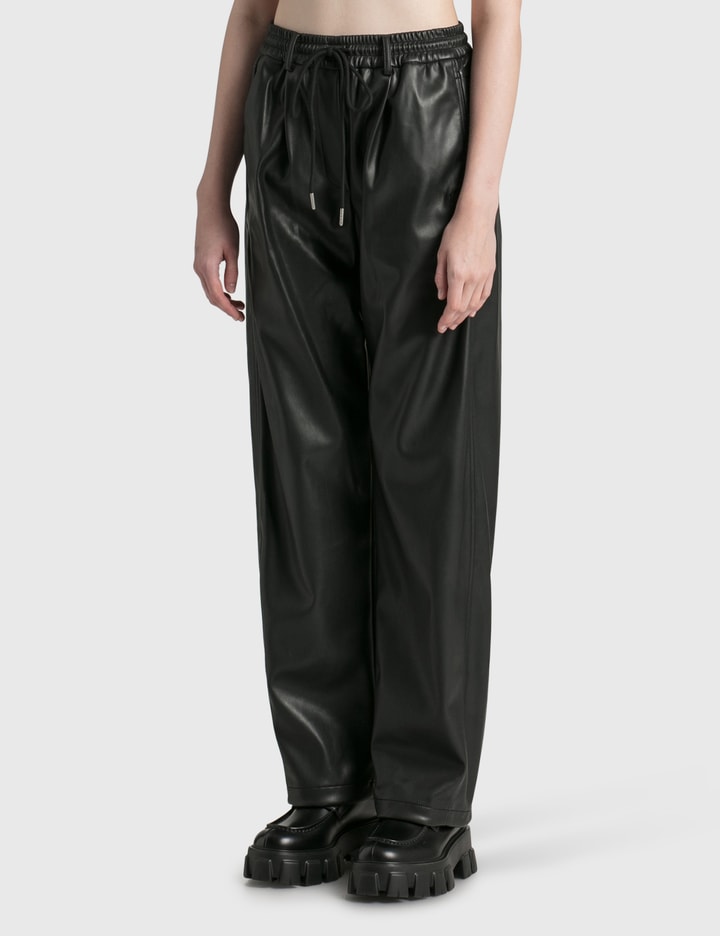 Faux Leather Track Pants Placeholder Image