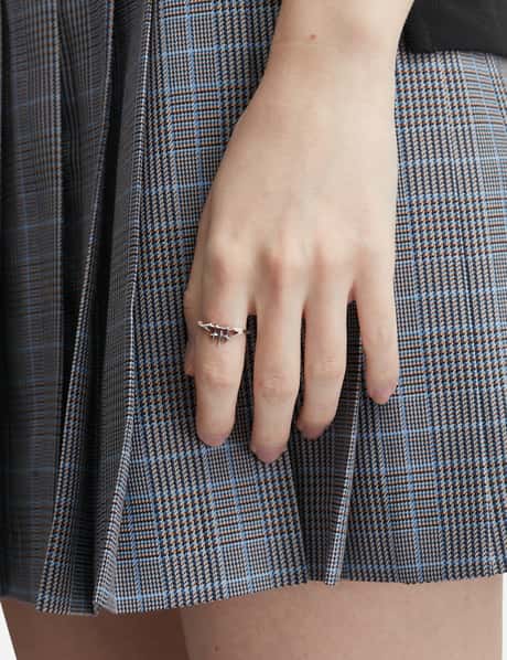 Monogram Oxidised Ring view 8