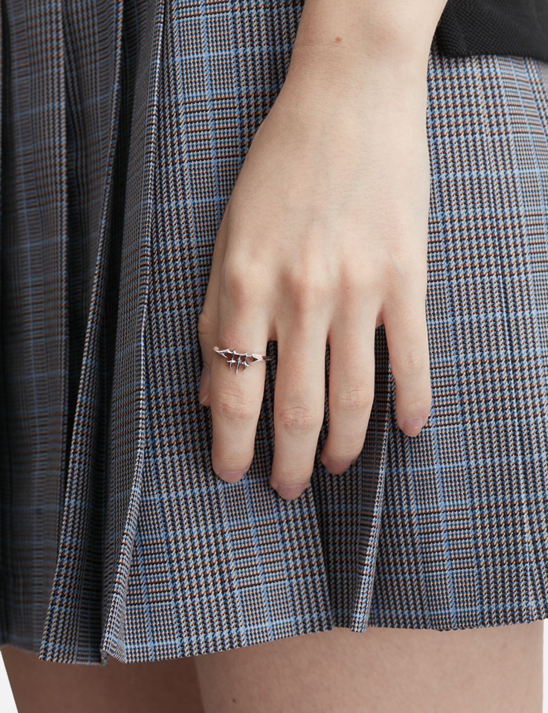 Monogram Oxidised Ring view 9