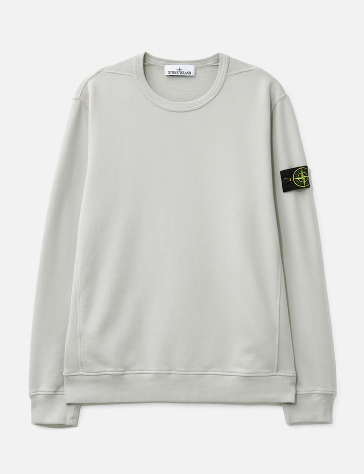 Brushed Organic Cotton Fleece Sweatshirt with ribbed inserts Placeholder Image
