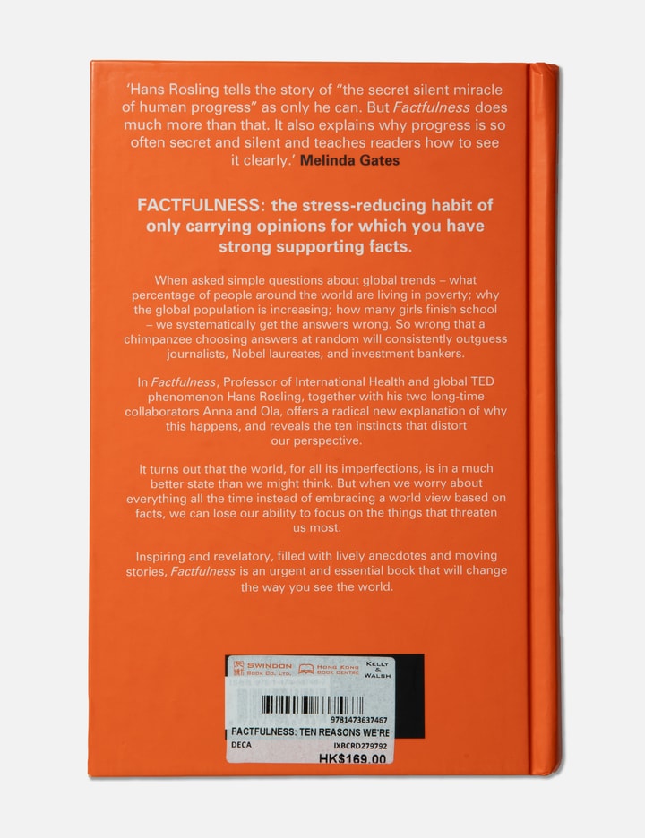 Factfulness - Ten Reasons We're Wrong About The World - And Why Things Are Better Than You Think Placeholder Image