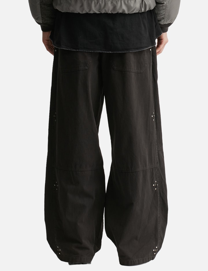 POLYTERU 1011 Gosima Pants Rivet Flowers