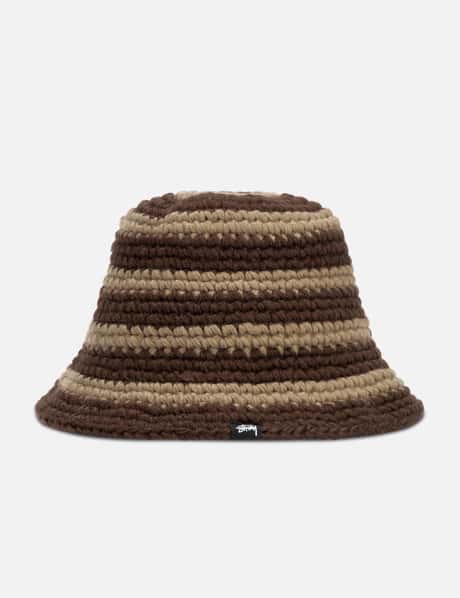 Stüssy Swirl Knit Bucket Hat HBX