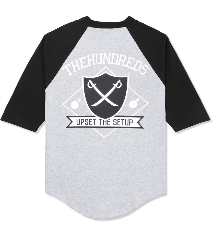 Black/Heather Grey Home Team Raglan Placeholder Image