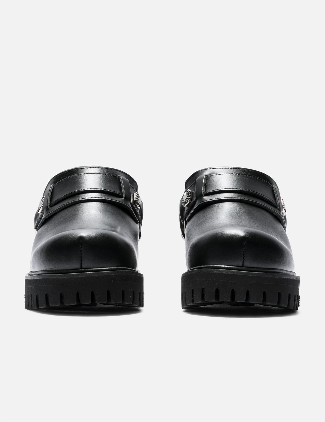 Black Leather Mules view 8