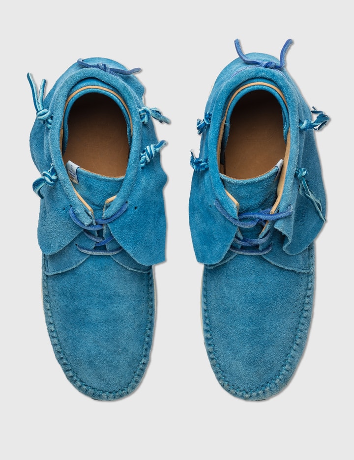 Visvim Blue Suede Mid-top shoes Placeholder Image