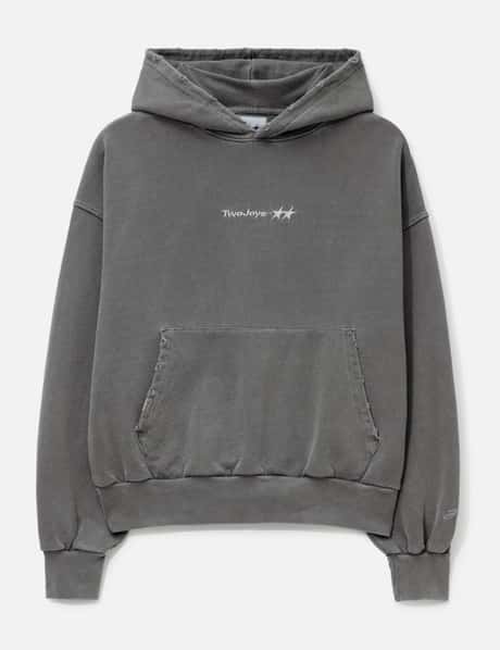 Pigment Dyed Blue Icon Hoodie view 17