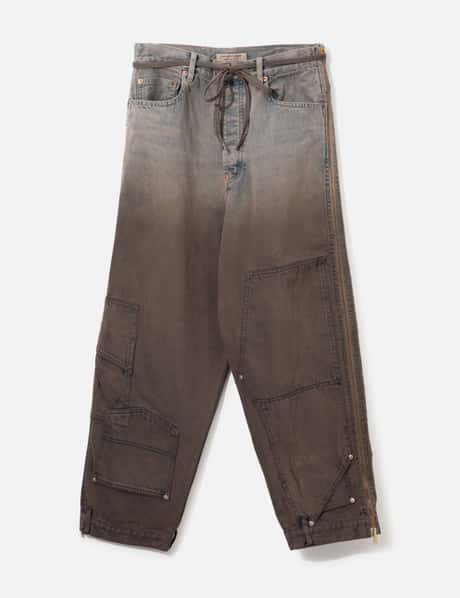 beautiful people Double-End Selvedge Denim Pants Gradation