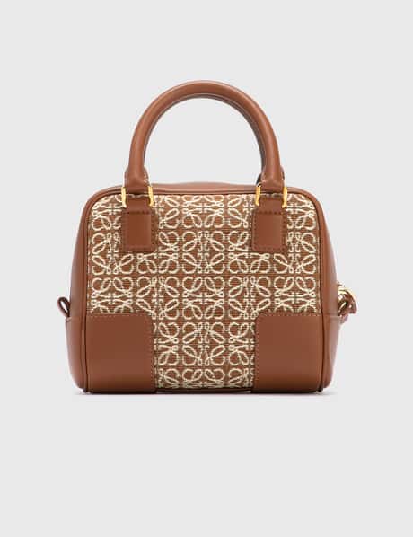 Brown RI monogram cross body bag