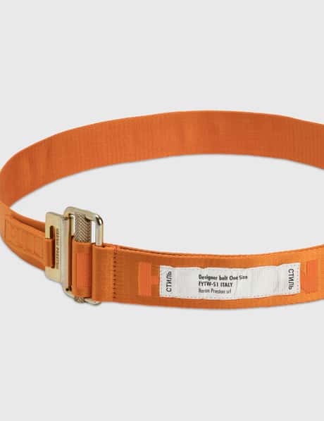 Heron Preston Classic Buckle Tape Belt HBX HYPEBEAST 為您