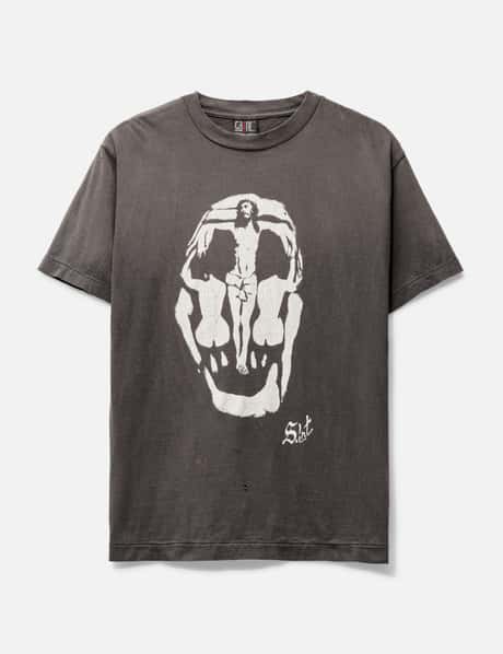 Saint Michael Skull Jesus T-shirt