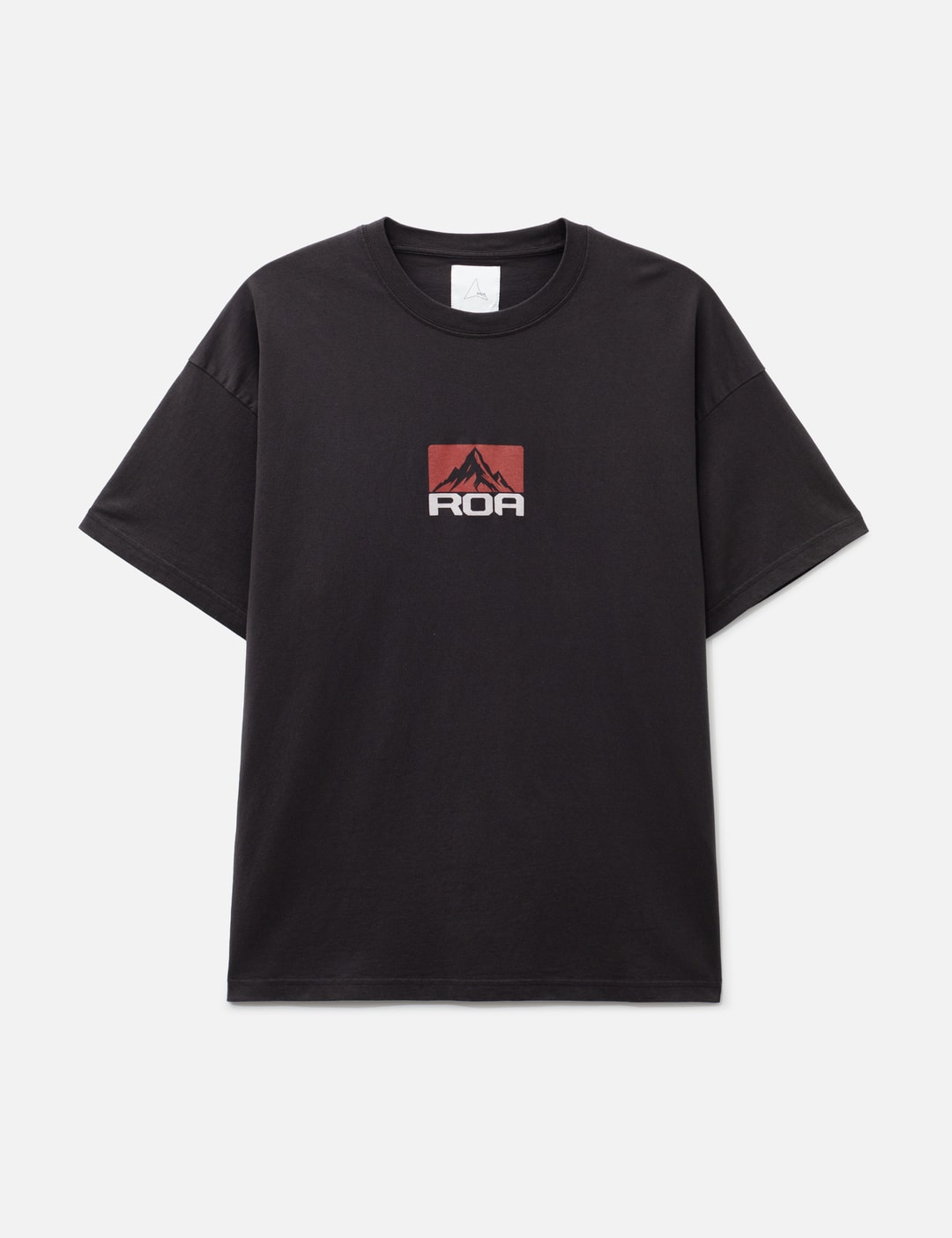 Roa Signal Mountain T-shirt In Black/黑色/블랙/ブラック