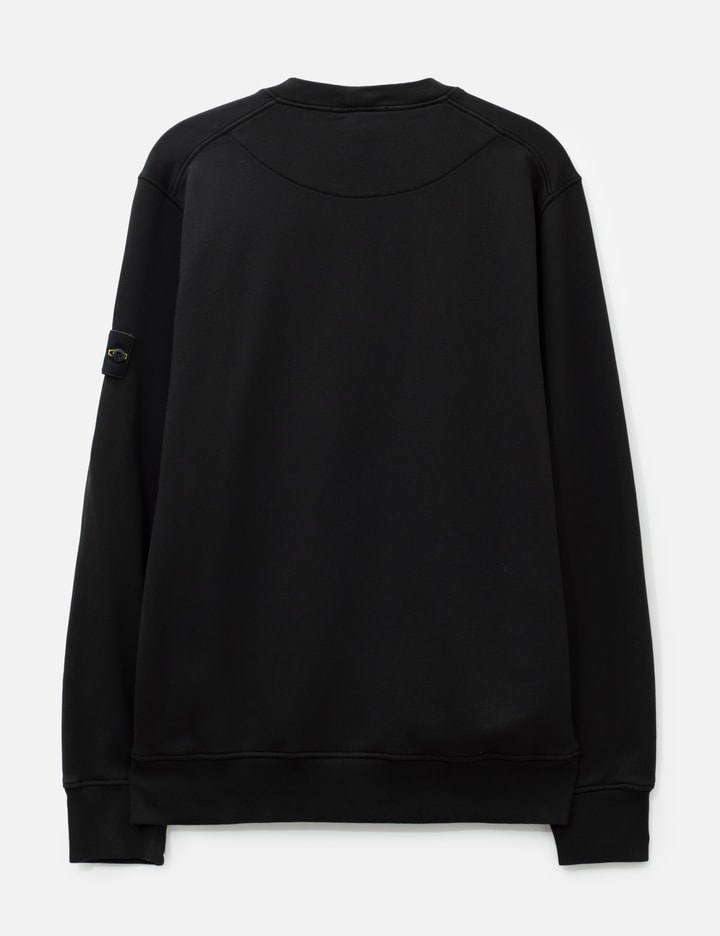 Stone Island Garment Dyed Cotton Fleece Sweatshirt