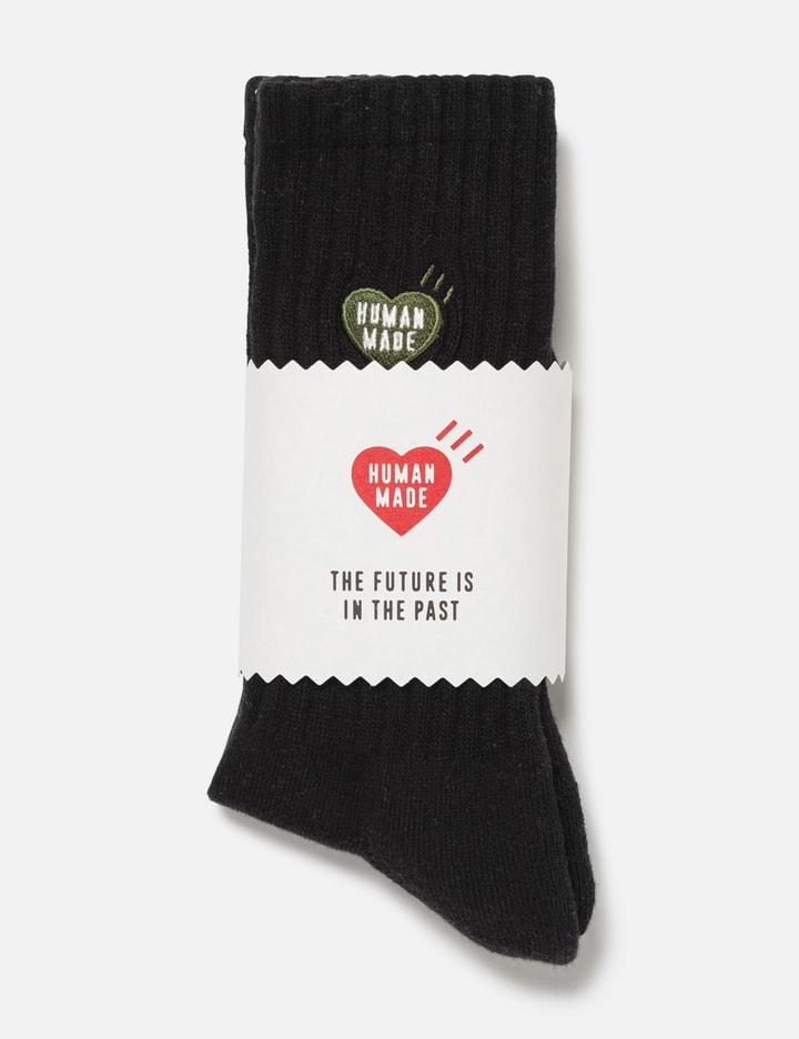 Human Made Pile Socks In Black