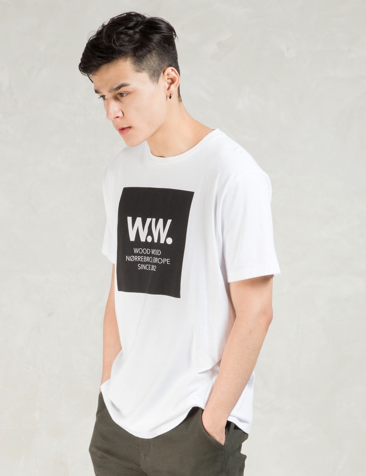 White WW Square T-shirt Placeholder Image