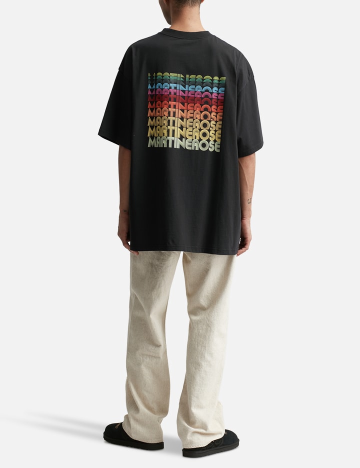 오버사이즈 70S 멀티 컬러 티셔츠 Placeholder Image