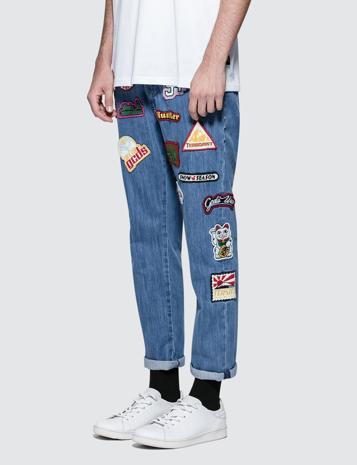 5 Pocket Patch Jeans Placeholder Image