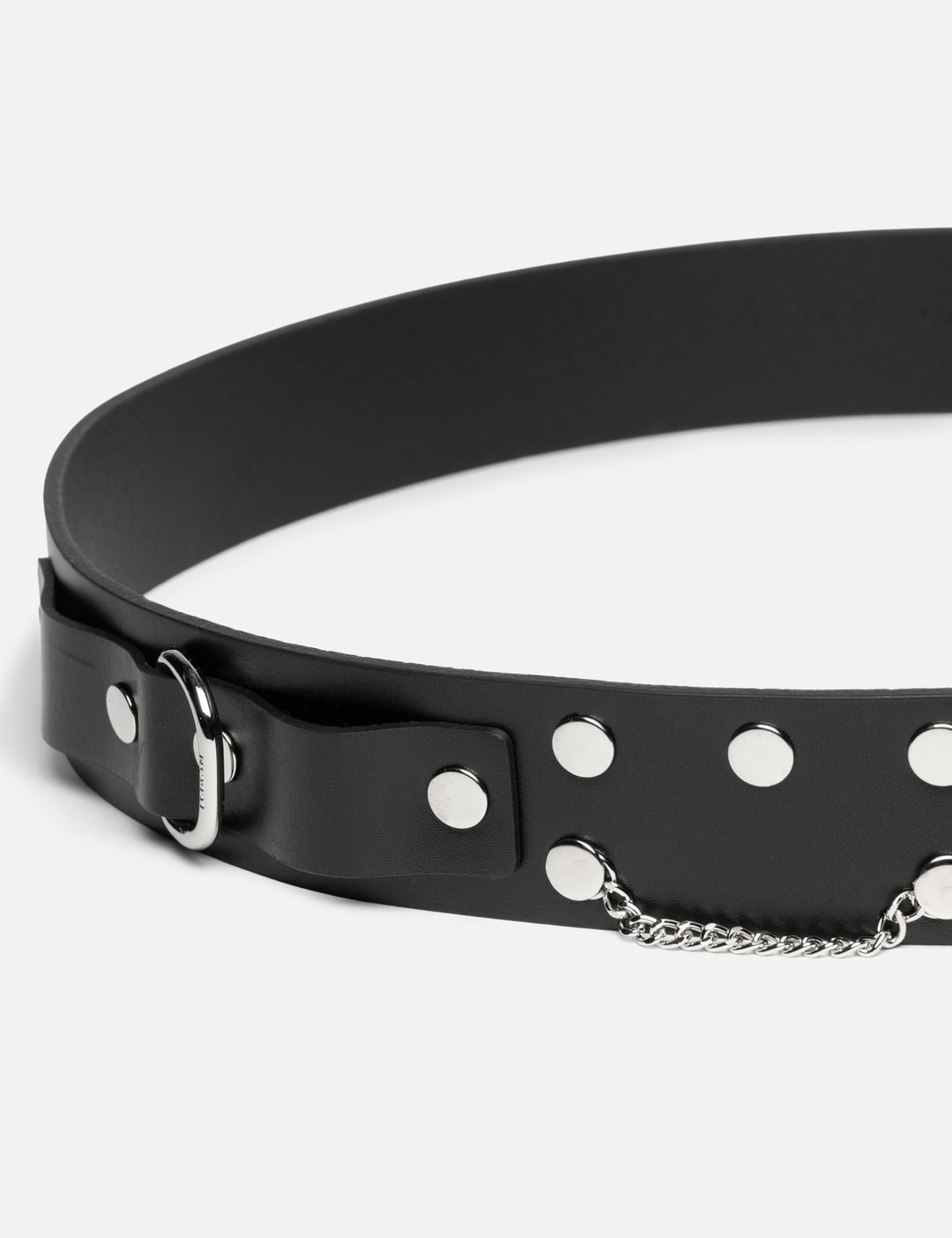 Eyelet D-Ring Leather Belt view 10
