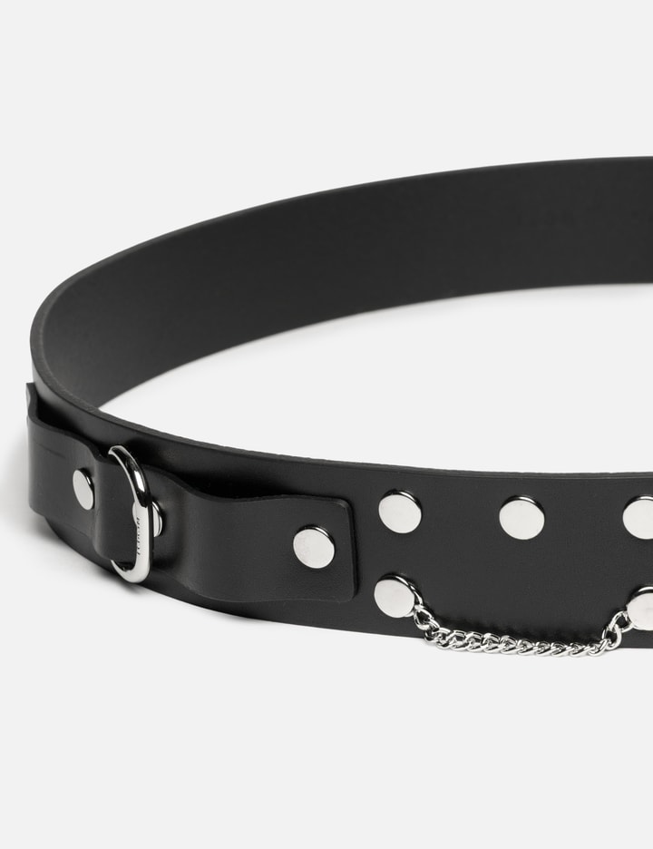 Eyelet D-Ring Leather Belt view 3