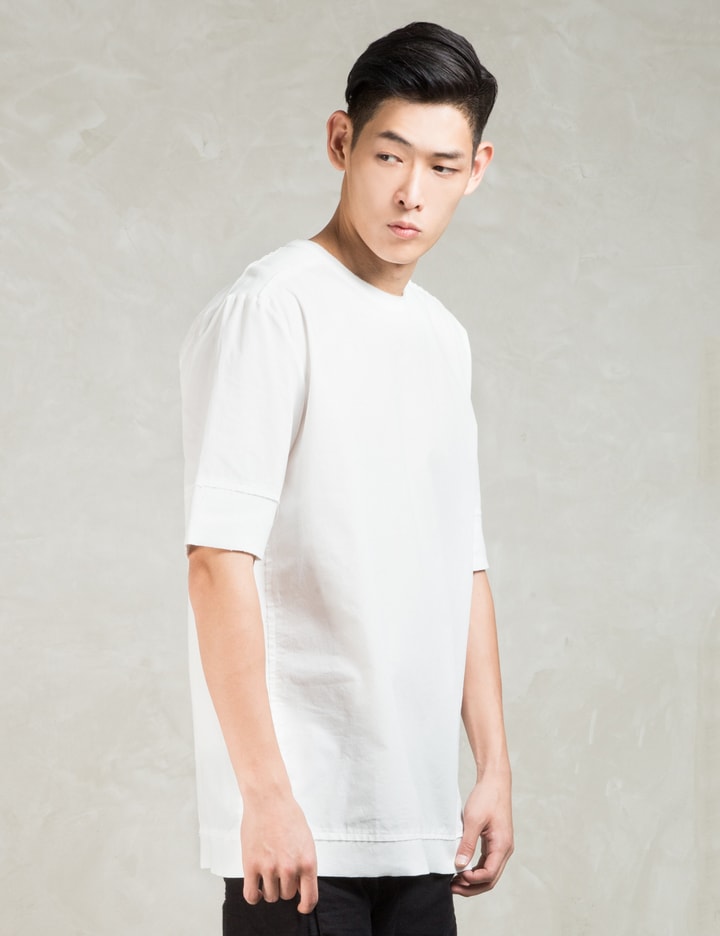 White Tayge Poplin T-Shirt Placeholder Image