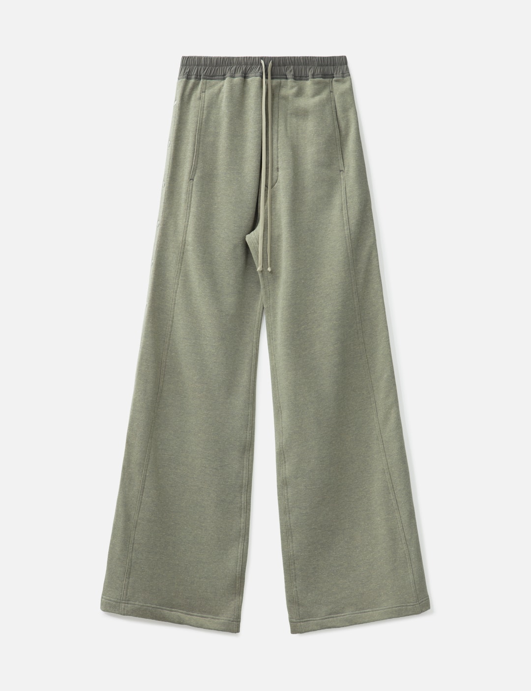 Wide Pusher Pants In Felpa