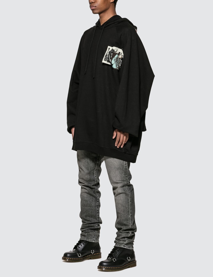 Oversized Hoodie With Patches And Pins Placeholder Image