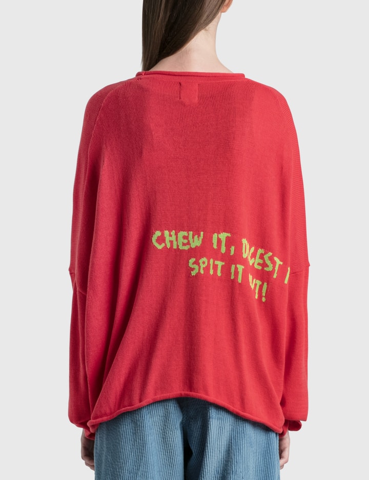 Spit It Oversized Cropped Boxy Sweater Placeholder Image