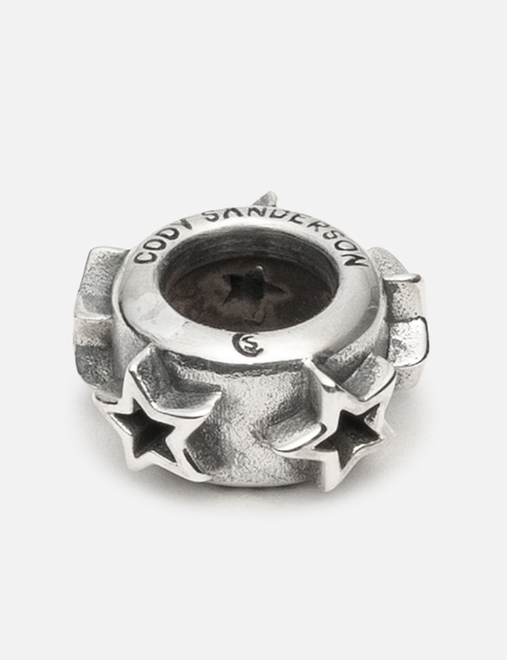 Hollow Star Rondelle Bead