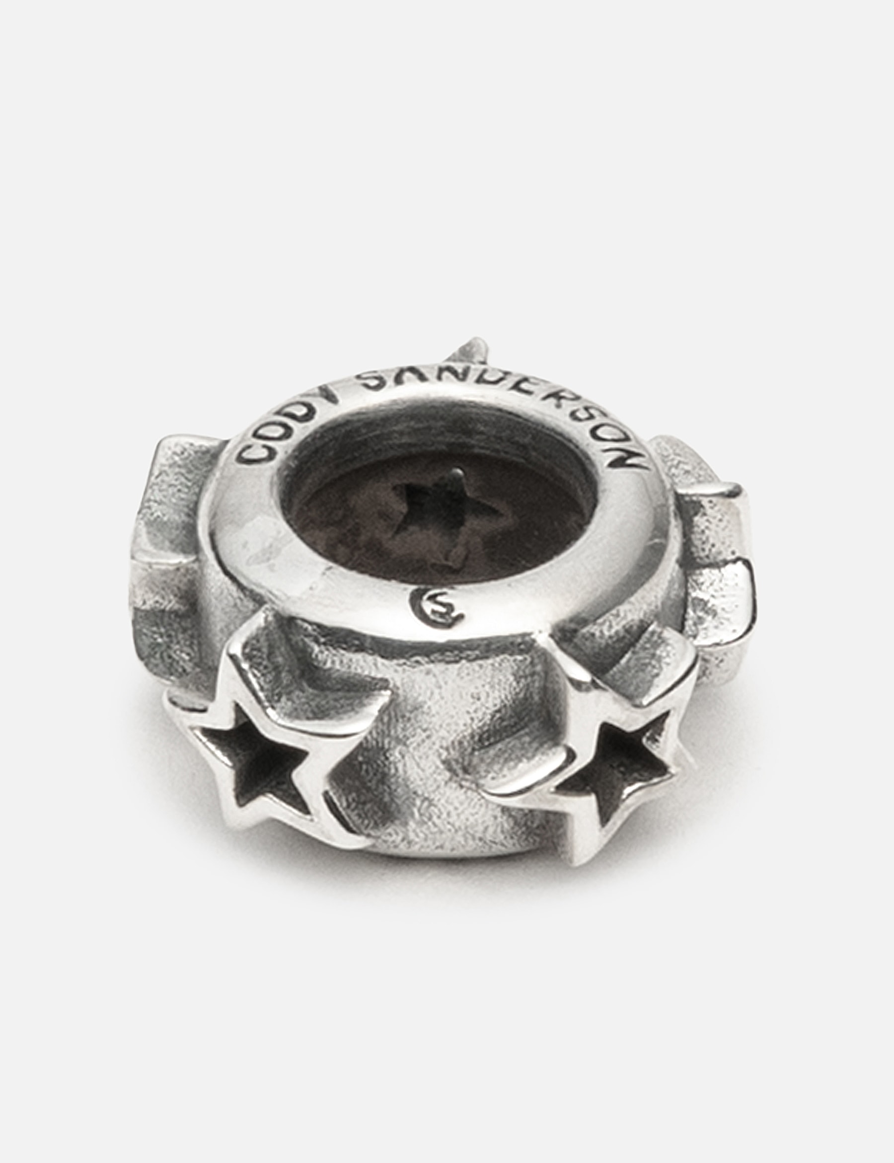 Hollow Star Rondelle Bead view 8