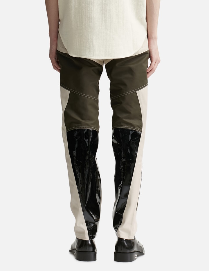 Patchwork Vinyl Trousers Placeholder Image